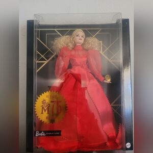 Barbie SignatureBarbie Collector 75th Anniversary Doll Blonde in Red Gown